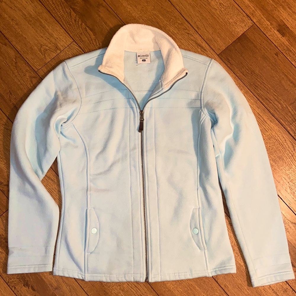 Columbia Blue Fleece Jacket